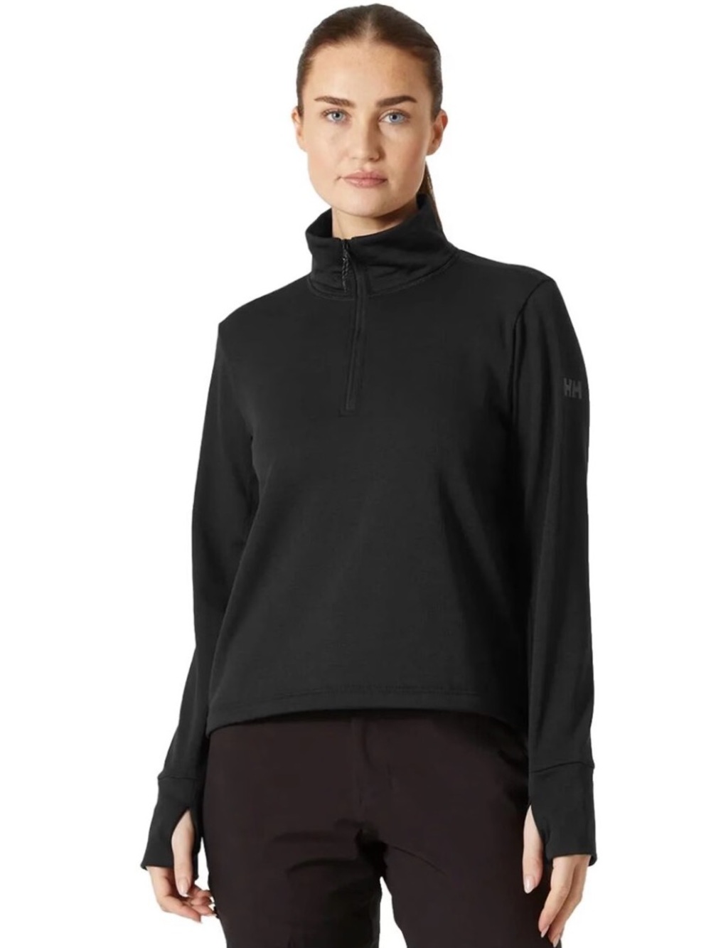 Helly Hansen Women’s Black Half-Zip Fleece Pullover